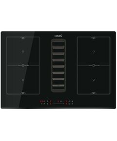 CATA IAS 7024 Indukcijas virsma 77cm ar integrētu tvaiku nosūcēju Iebūvējama virsma - Indukcijas