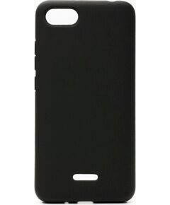 Evelatus Xiaomi  Redmi 6A Nano Silicone Case Soft Touch TPU Black Чехлы - альтернативные