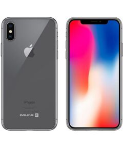 Evelatus Apple  iPhone X Clear Silicone Case 1.5mm TPU Transparent Neoriģinālie Maciņi