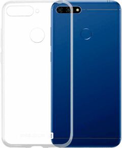Evelatus Huawei  Y6 2018 Clear Silicone Case 1.5mm TPU Transparent Чехлы - альтернативные