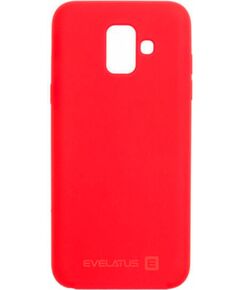 Evelatus Samsung  A6 2018 Nano Silicone Case Soft Touch TPU Red Чехлы - альтернативные