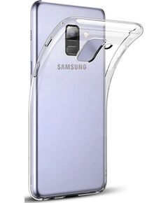Evelatus Samsung  Galaxy A6 2018 Clear Silicone Case 1.5mm TPU Transparent Neoriģinālie Maciņi