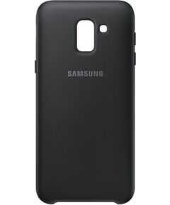 Samsung   A6 Plus 2018 A605 Dual Layer Cover Black Neoriģinālie Maciņi