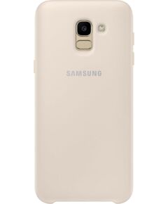 Samsung   J6 2018 J600 Dual Layer Cover EF-PJ600CFEGWW Gold Neoriģinālie Maciņi