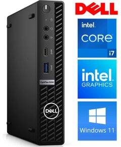 DELL 5090 Micro i7-11700T 32GB 1TB SSD M.2 NVME WIN11Pro Atjaunoti personālie datori