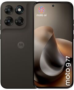 Motorola moto g77 17.3 cm (6.8") Hybrid Dual SIM Android 16.0 5G USB Type-C 8 GB 128 GB 5200 mAh Black Мобильные телефоны