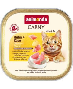 ANIMONDA CARNY karma dla kota kurczak,ser 85g Barība