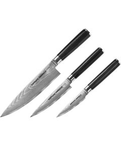 SAMURA Damascus nažu komplekts - SD-0230 Naži