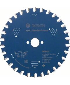 Griešanas disks Bosch Expert for Sandwitch Panel; 160x2x20,0 mm; Z30; 12° Zāģripas