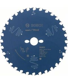 Griešanas disks kokam Bosch; 254x2,6x30,0 mm; Z32; -15° Zāģripas