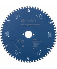 Griešanas disks Bosch Expert for High-Pressure Laminate 2608644354; 210x30 mm; Z60 Zāģripas