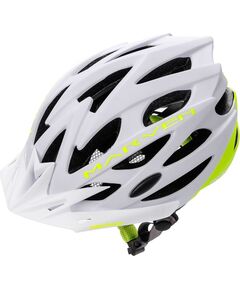 Meteor Velosipēdistu aizsargķivere MARVEN L 58-61 cm white/neon green Велосипедные шлемы