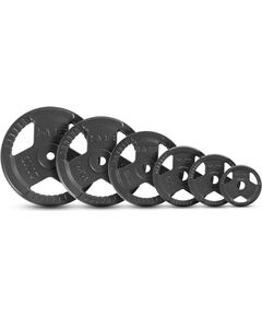 Tērauda svaru disks 30mm THM20 HAMMERTONE PLĀKSNE ANTRACITE 15 KG HMS Svaru ripas un stieņi