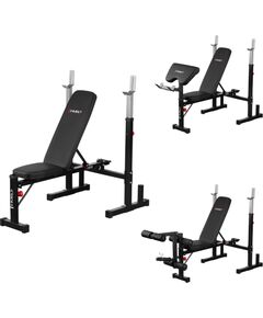 LS2099 BARBELL SOLS HMS Universālie soli