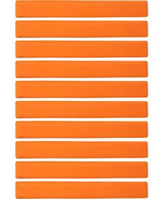 Plakanie lauka marķieri - svītras 51x6cm 10 gab. spilgti oranži SMJ sport ZPP-O Принадлежности для фитнеса