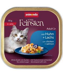 ANIMONDA VF Adult in Jelly with chicken + salmon 85g Barība
