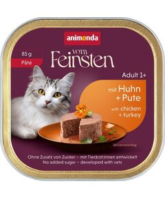 ANIMONDA VF Adult in Paté with chicken + turkey 85g Barība