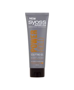 Syoss Hair Gel for Men Power Hold 5 (Sculpting Gel) 250 ml 250ml Matu kopšana