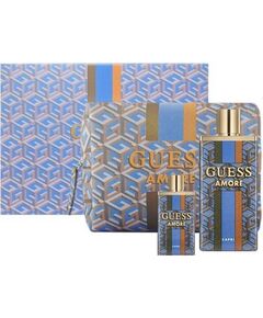 Guess Amore Capri Gift Set EDT 100 ml, miniature EDT 7.5 ml and cosmetic bag 100ml Dāvanu komplekti