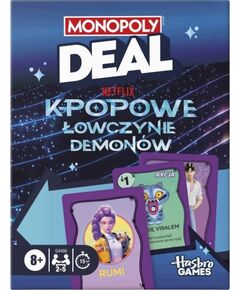 Hasbro Monopoly Deal: K-popowe ³owczynie demonów Galda spēles