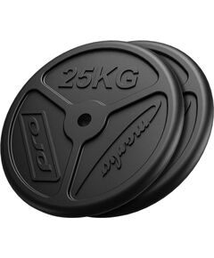Čuguna svaru disku komplekts 50 kg / 2 x 25 kg - Marbo Sport Hanteles