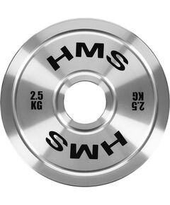TOS25 Kalibrēts metāls Olimpiskais svaru disks 2.5 KG HMS Svaru ripas un stieņi