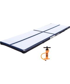 Piepūšams vingrošanas matracis Story Airtrack 3m x 1m x 10cm Melns Vingrošanas paklājiņi