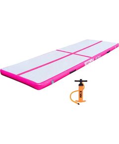 Piepūšams vingrošanas matracis Story Airtrack 3m x 1m x 10cm Rozā Vingrošanas paklājiņi