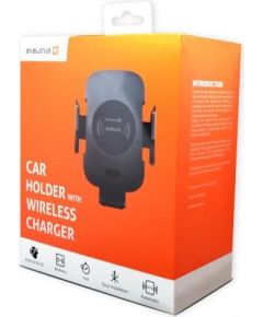 Evelatus Evelatus Car Holder Wireless Charger WCH01  Black