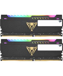 Patriot DDR4 - 32GB - 3200 -CL - 18 Viper Steel RGB Dual Kit RAM Operatīvā atmiņa