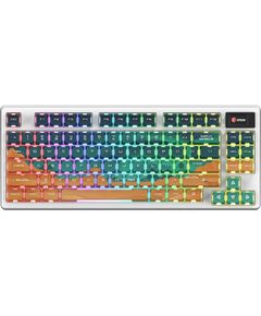 MSI FORGE GK600 TKL WIRELESS MARS Gaming Keyboard Wireless US Bluetooth Wireless connection Mechanical Linear Klaviatūras