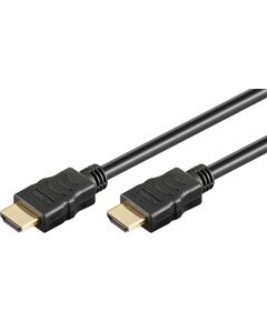 Goobay 80101 HDMI High-Speed Cable with Ethernet Soft 1 m HDMI vadi