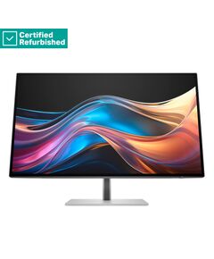 RENEW SILVER HP 727pq Series 7 Pro QHD Monitor - 27" 2560x1440 QHD 400-nit 120Hz AG, IPS Black HDR 400, USB-C(15W)/HDMI/DisplayPort Daisy-Chain, 3x USB-A, height adjustable/tilt/swivel/pivot, 1 years (replaces Z27q G3) / 8J4D8UTR#ABB Monitori