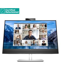 RENEW SILVER HP E27m G4 QHD Charging Conferencing Monitor - 27" 2560x1440 QHD 300-nit 75Hz AG, IPS, USB-C(65W)/HDMI/DisplayPort/DisplayPort-out, 4x USB-A, speakers, 5MP webcam, RJ-45 LAN, height adjustable/tilt/swivel/pivot, 1 years / 40Z29AAR#ABB Monitori