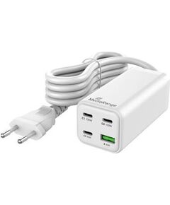 MediaRange 100W GaN Fast Charging Station 1.5m Cable Power Delivery and Quick Charge™ White Новинки смартфонов и телефонов