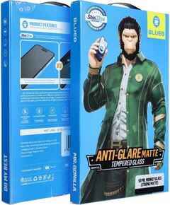 Tempered glass 5D Mr. Monkey Glass (Strong Matte) Apple iPhone 15/16 black Ekrānu aizsardzība