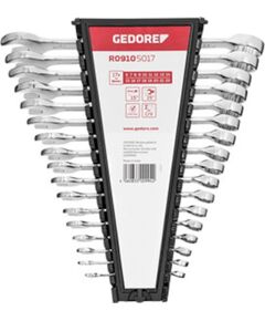 Kombinēto atslēgu komplekts Gedore 3300994; 6-22 mm; 17 gab. Механические инструменты