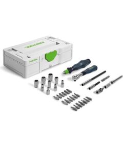 Instrumentu komplekts Festool SYS3 S 76-1/4''-CE RA; 37 gab. Аксессуары для дрелей