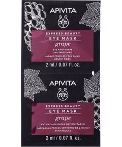 Apivita Set, Apivita, Grape, Line Smoother, Eye Cream Mask, 2 pcs, 2 ml For Women Уход за лицом