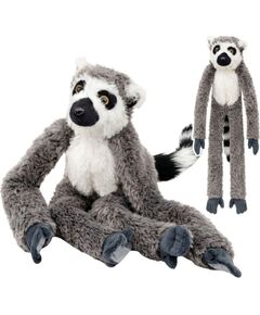 LeanToys Pluszowy Lemur Maskotka Przytulanka Łapki Z Rzepami Do Zawieszenia 50 cm Мягкие игрушки