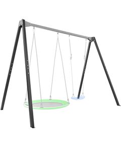 2-vietīgas šūpoles (rāmis) MO-002 - Marbo Sport Cадовые качели
