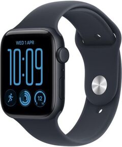 Apple Watch SE 3 GPS + Cellular 40mm Midnight Aluminium Case with Navy Blue Sport Band - S/M Smart-Watch Умные часы