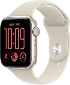 Apple Watch SE 3 GPS 40mm Starlight Aluminium Case with Sand Sport Band - S/M Smart-Watch Умные часы