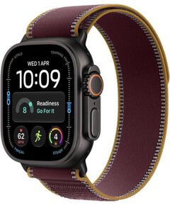 Apple Watch Ultra 4 GPS + Cellular 49mm Black Titanium Case with Burgundy Trail Loop - S/M Smart-Watch Умные часы