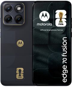 Motorola edge 70 fusion FIFA Edition 17.2 cm (6.78") Dual SIM Android 16.0 5G USB Type-C 8 GB 256 GB 5200 mAh Black Mobilie telefoni