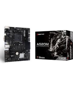 Biostar A520MHP motherboard AMD A520 Socket AM4 micro ATX Материнские платы