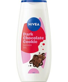 Nivea Dark Chocolate Cookie Shower Gel - Sprchový gel 250ml Духи и косметика