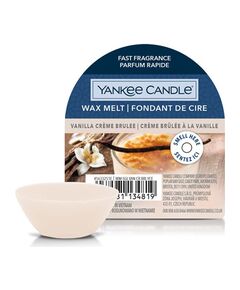 Yankee Candle Vanilla Creme Brulee Wax Melt ( vanilkové creme brulee ) - Voný vosk do aromalampy 22.0g Telpu aromāti