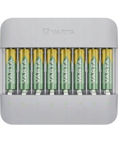 BATERIJU LĀDĒTĀJS  Varta Eco* Charger Multi Recycled + 8 x 2100 mAh AA 57682 101 121 Jaunumi - Datori