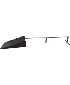 Rampa NKX Single Ramp + Rail Black 261 x 47,5 x 25 cm аксессуары для скутеров